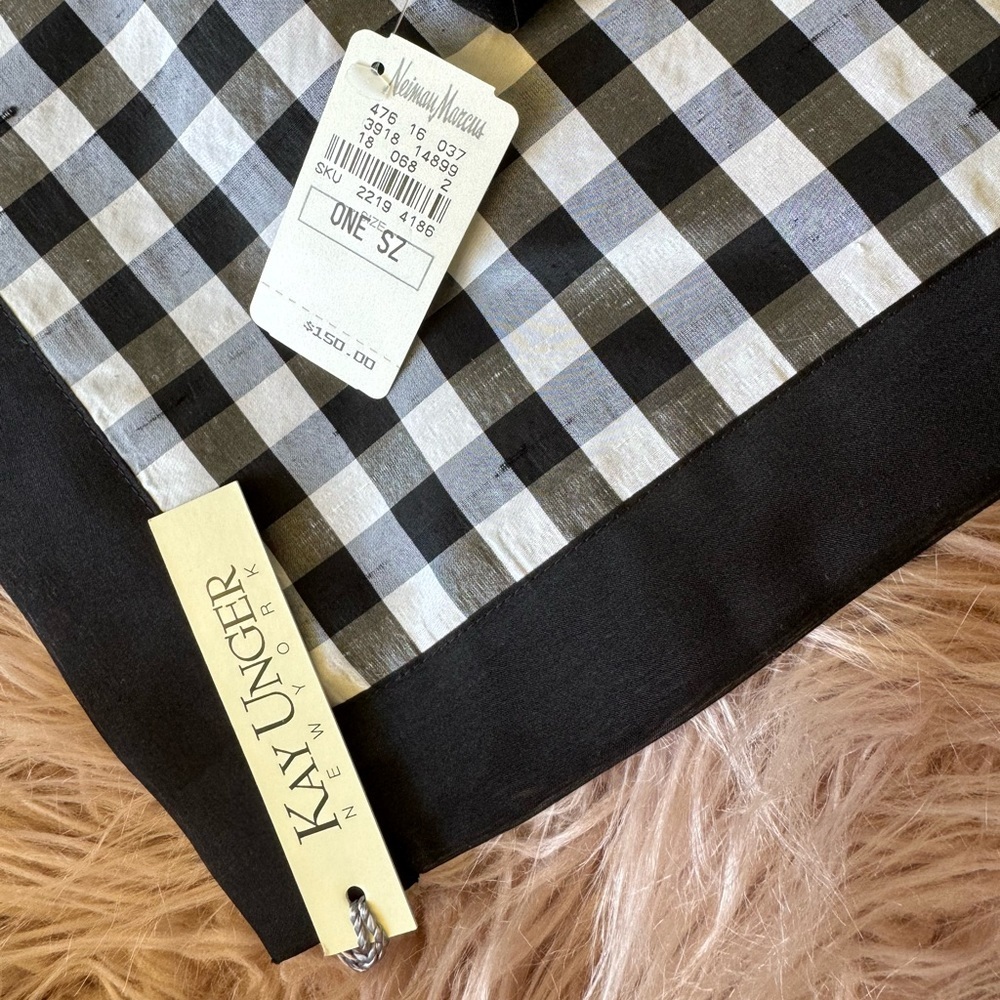 Formal gingham skirt - Picture 6 of 6